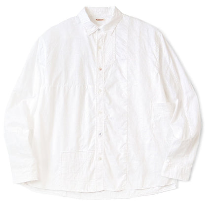 Kapital Cotton & Linen Patchwork Kathmandu Shirt