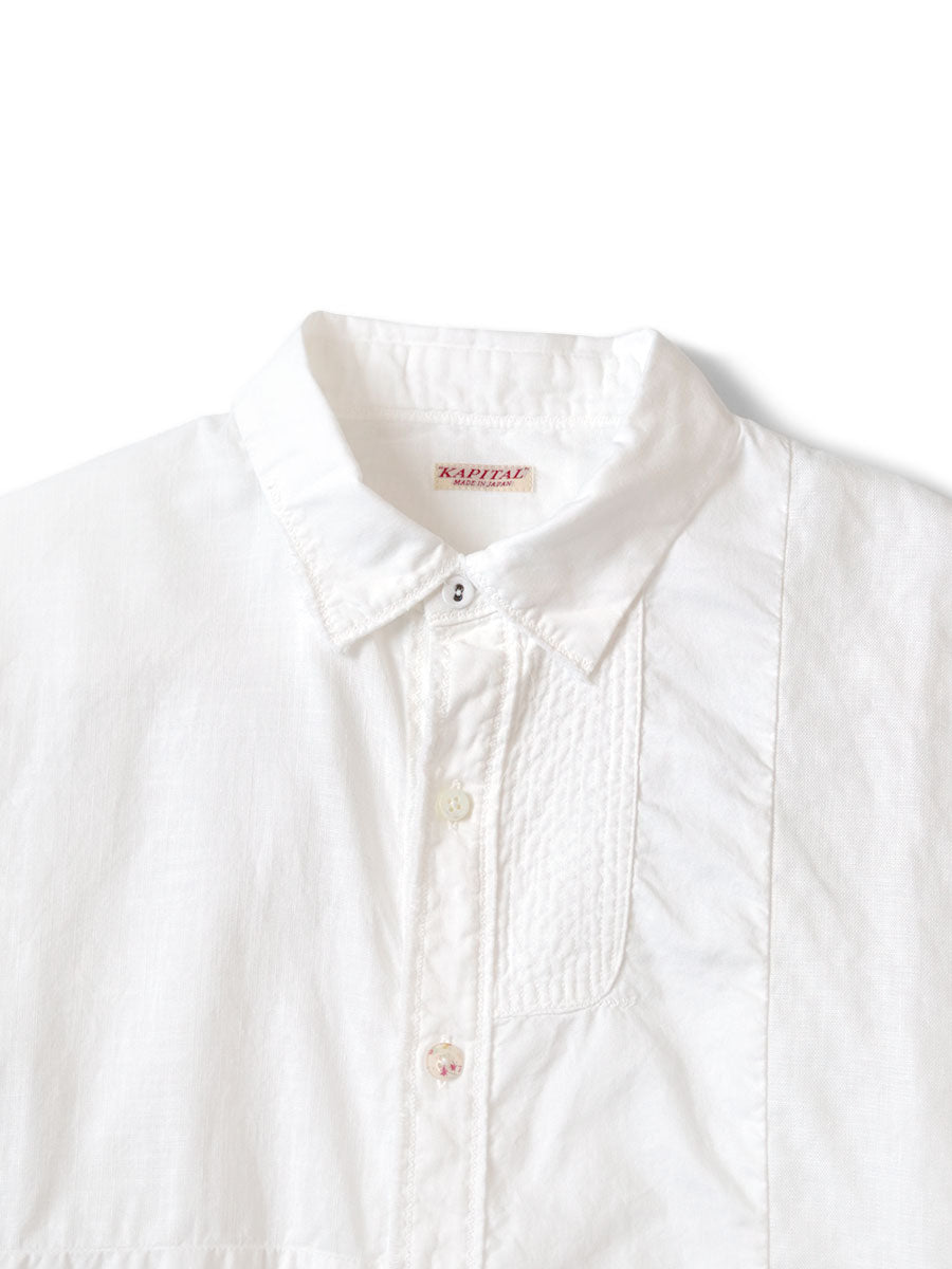 Kapital Cotton & Linen Patchwork Kathmandu Shirt