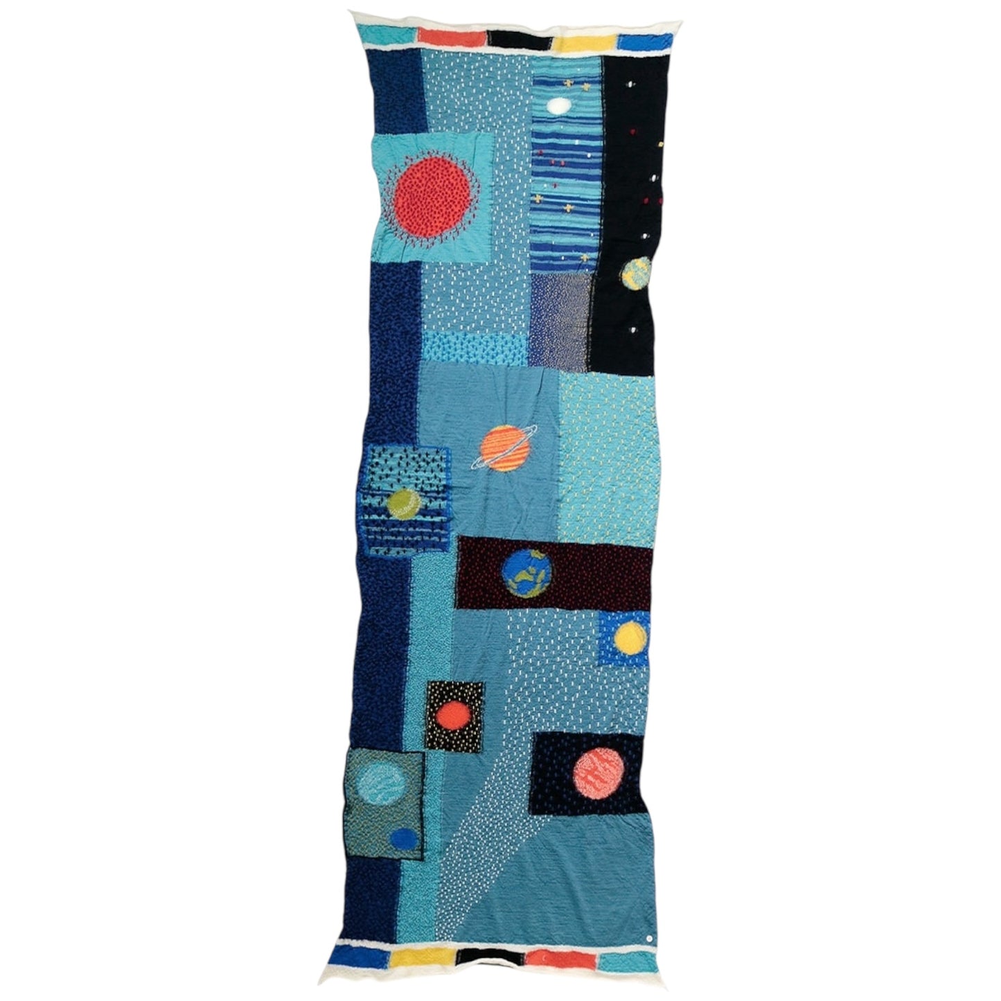 Kapital Felted Wool Space Gabbeh Scarf