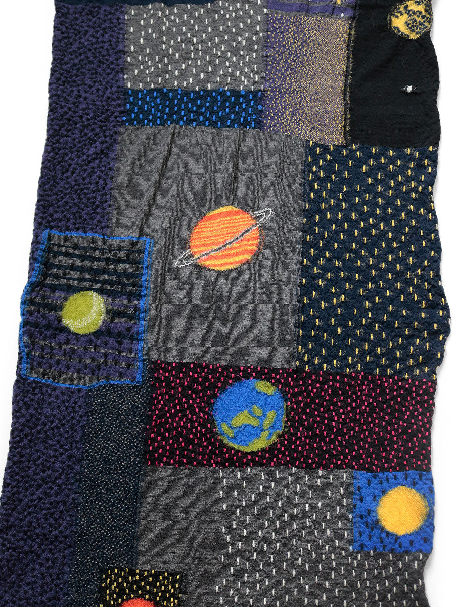 Kapital Felted Wool Space Gabbeh Scarf