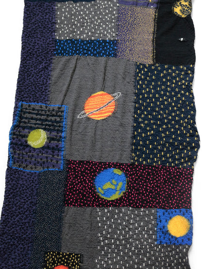 Kapital Felted Wool Space Gabbeh Scarf
