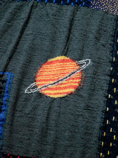 Kapital Felted Wool Space Gabbeh Scarf