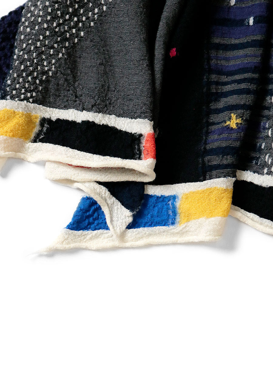 Kapital Felted Wool Space Gabbeh Scarf