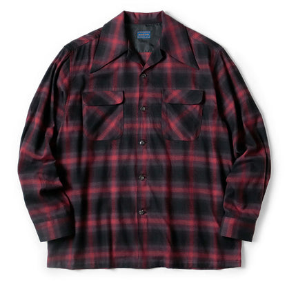 Kapital Cotton Rayon Shadow Check Wrangle Collar Board Shirt