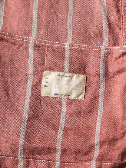 Kapital Linen Phillies Stripe Cactus Coverall
