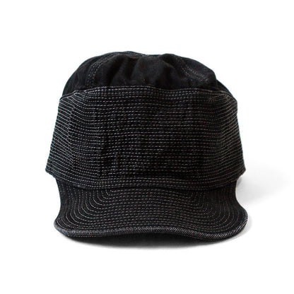 Kapital 11.5oz Black x Black Denim The Old Man & The Sea Cap