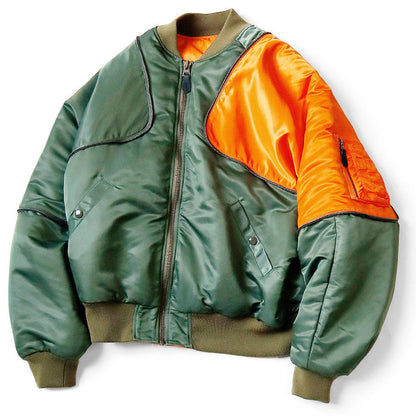 Kapital MA-1 Nylon Siamese Sham Bomber Jacket