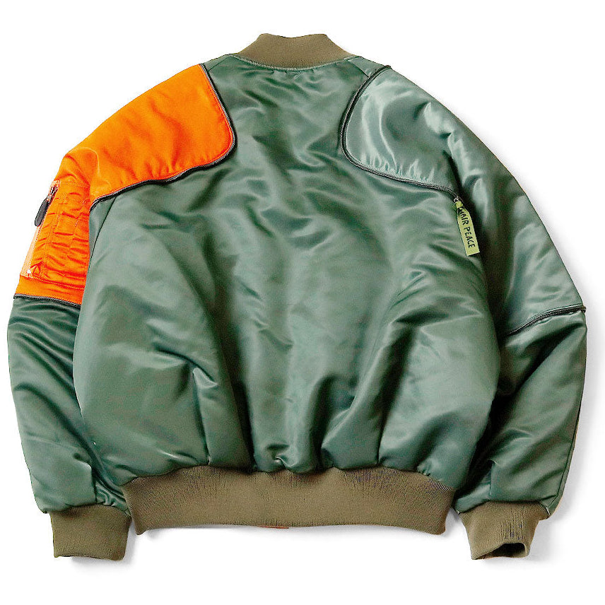 Kapital MA-1 Nylon Siamese Sham Bomber Jacket