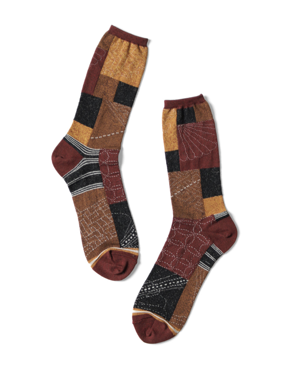 Kapital Furoshiki Patchwork Socks