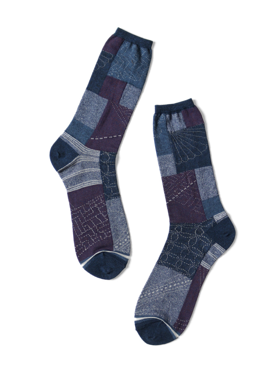 Kapital Furoshiki Patchwork Socks