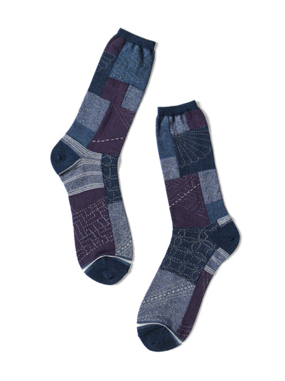 Kapital Furoshiki Patchwork Socks