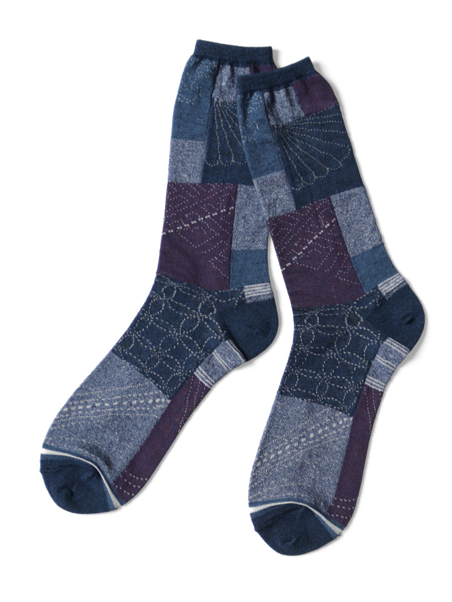 Kapital Furoshiki Patchwork Socks