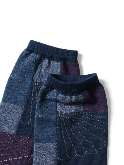 Kapital Furoshiki Patchwork Socks