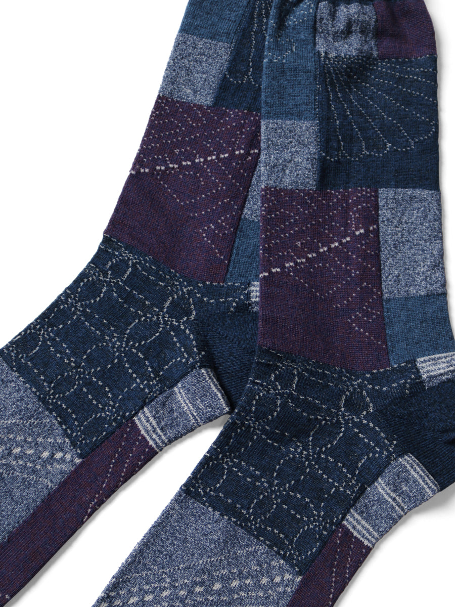 Kapital Furoshiki Patchwork Socks