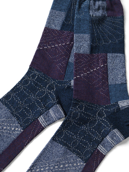 Kapital Furoshiki Patchwork Socks