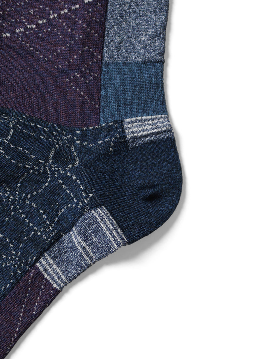 Kapital Furoshiki Patchwork Socks