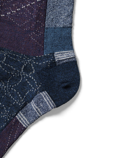 Kapital Furoshiki Patchwork Socks