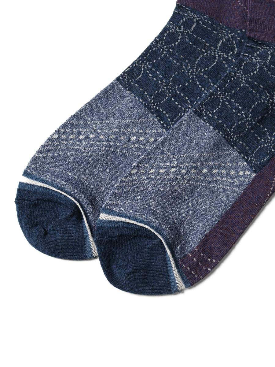 Kapital Furoshiki Patchwork Socks