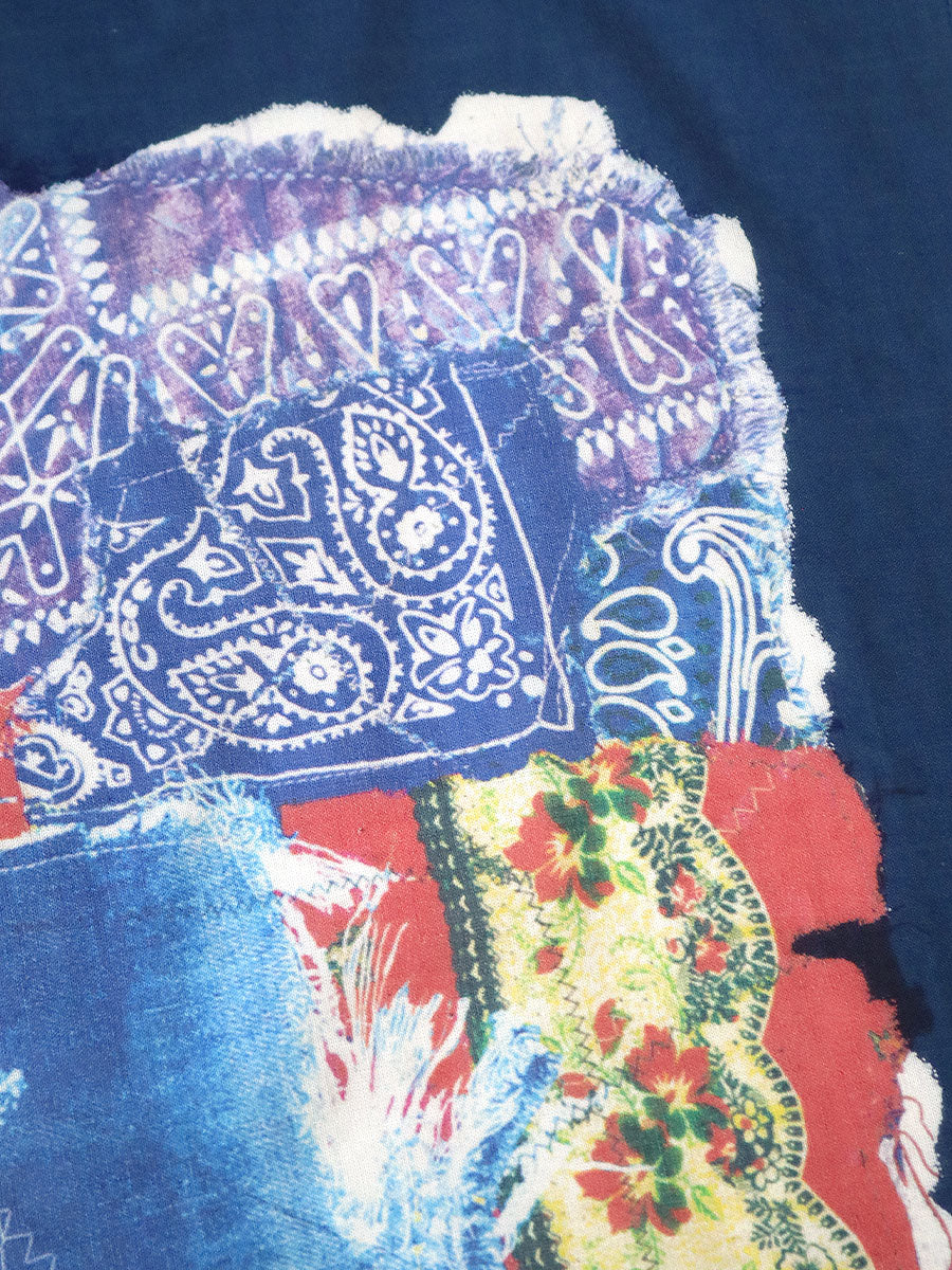 Kapital Fastcolor Selvedge Bandana (Bandanna Boro)