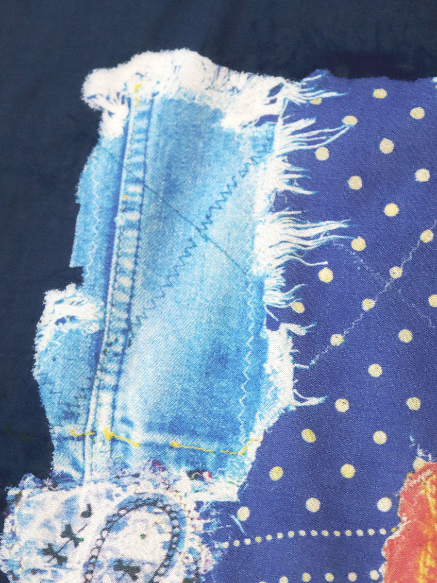 Kapital Fastcolor Selvedge Bandana (Bandanna Boro)