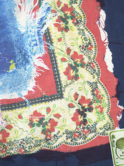 Kapital Fastcolor Selvedge Bandana (Bandanna Boro)