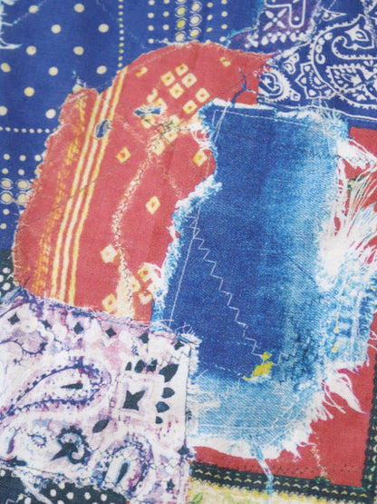 Kapital Fastcolor Selvedge Bandana (Bandanna Boro)