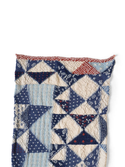 Kapital Felted Wool Indigo Happy Scarf