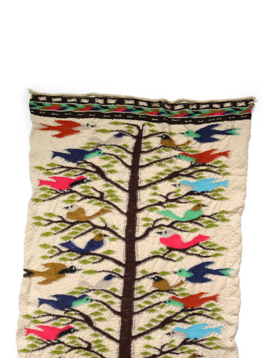 Kapital Felted Wool Bird Tree Scarf