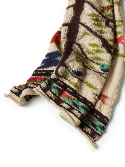 Kapital Felted Wool Bird Tree Scarf