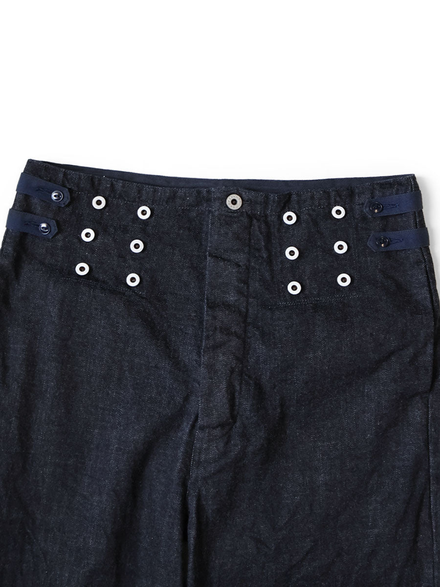 Kapital 12oz Denim 7 Star Suspender Pants