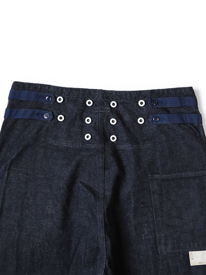 Kapital 12oz Denim 7 Star Suspender Pants