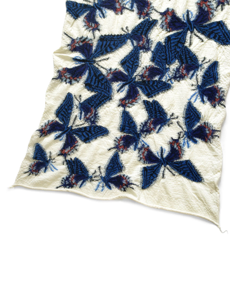 Kapital Felted Wool Butterfly Scarf