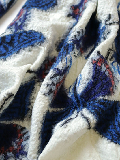 Kapital Felted Wool Butterfly Scarf