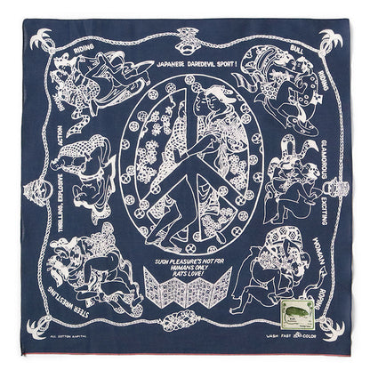 Kapital Fastcolor Selvedge Bandana (YOBAI)