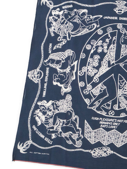 Kapital Fastcolor Selvedge Bandana (YOBAI)