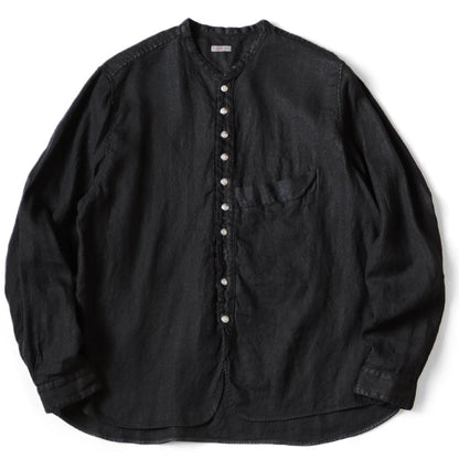 Kapital Gauze Linen Herringbone Stand Penny Shirt