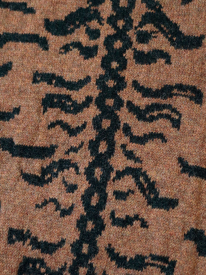 Kapital 7G Wool Nepal Tiger Crew Sweater