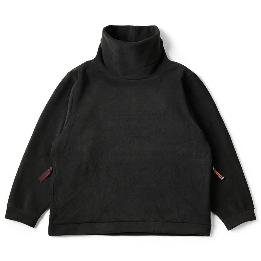 Kapital Reverse Fleece Big High Neck Sweatshirt