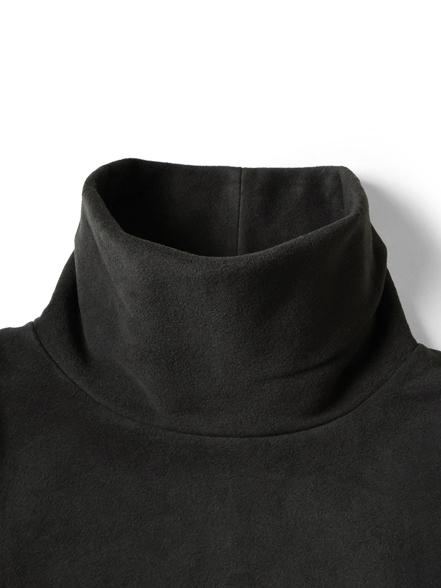 Kapital Reverse Fleece Big High Neck Sweatshirt