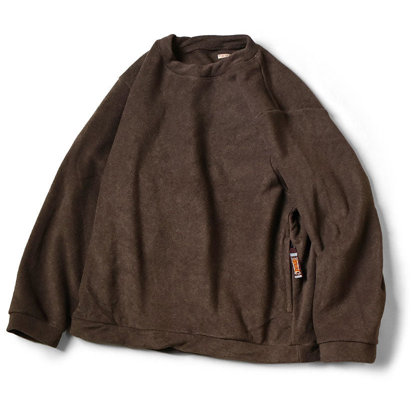 Kapital Reverse Fleece Big Crew Sweater