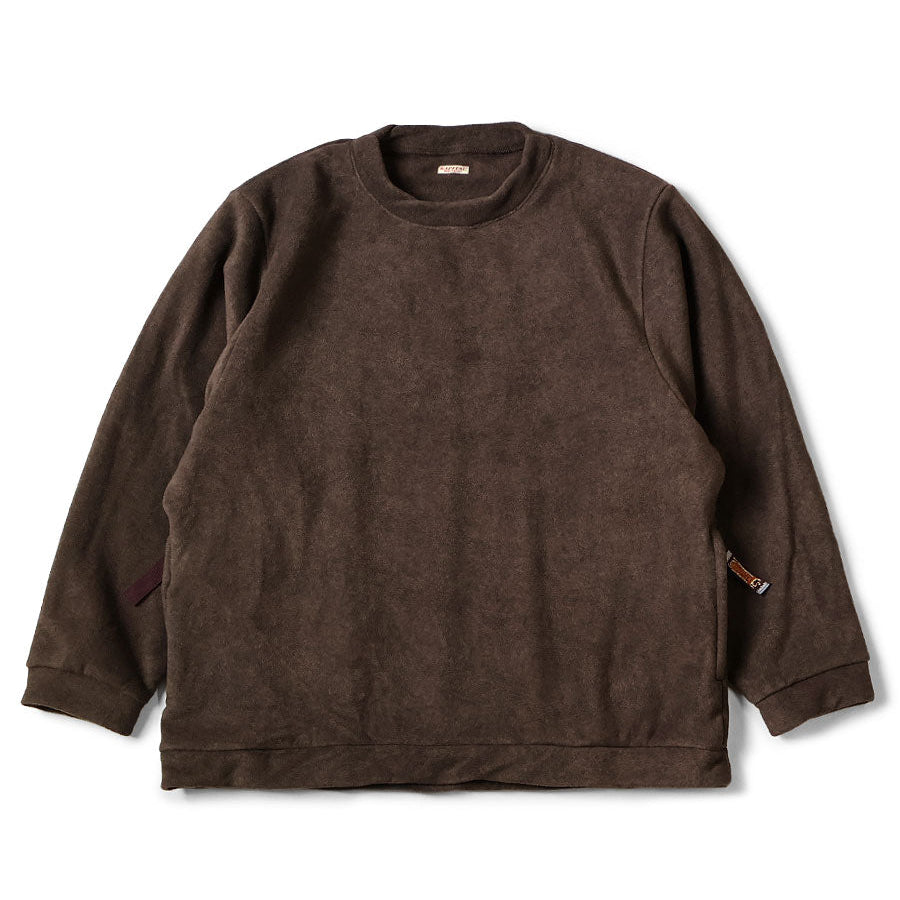 Kapital Reverse Fleece Big Crew Sweater