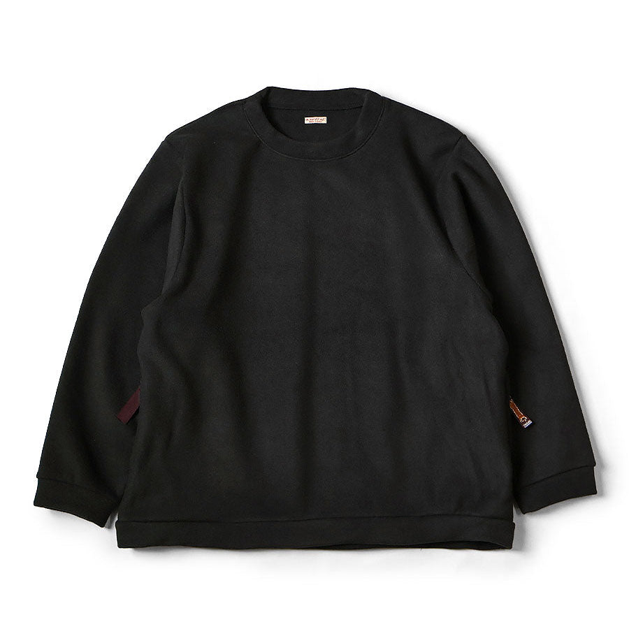 Kapital Reverse Fleece Big Crew Sweater