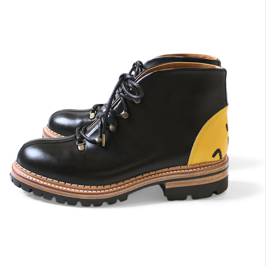 Kapital Leather Happy Heel Mountain Boots