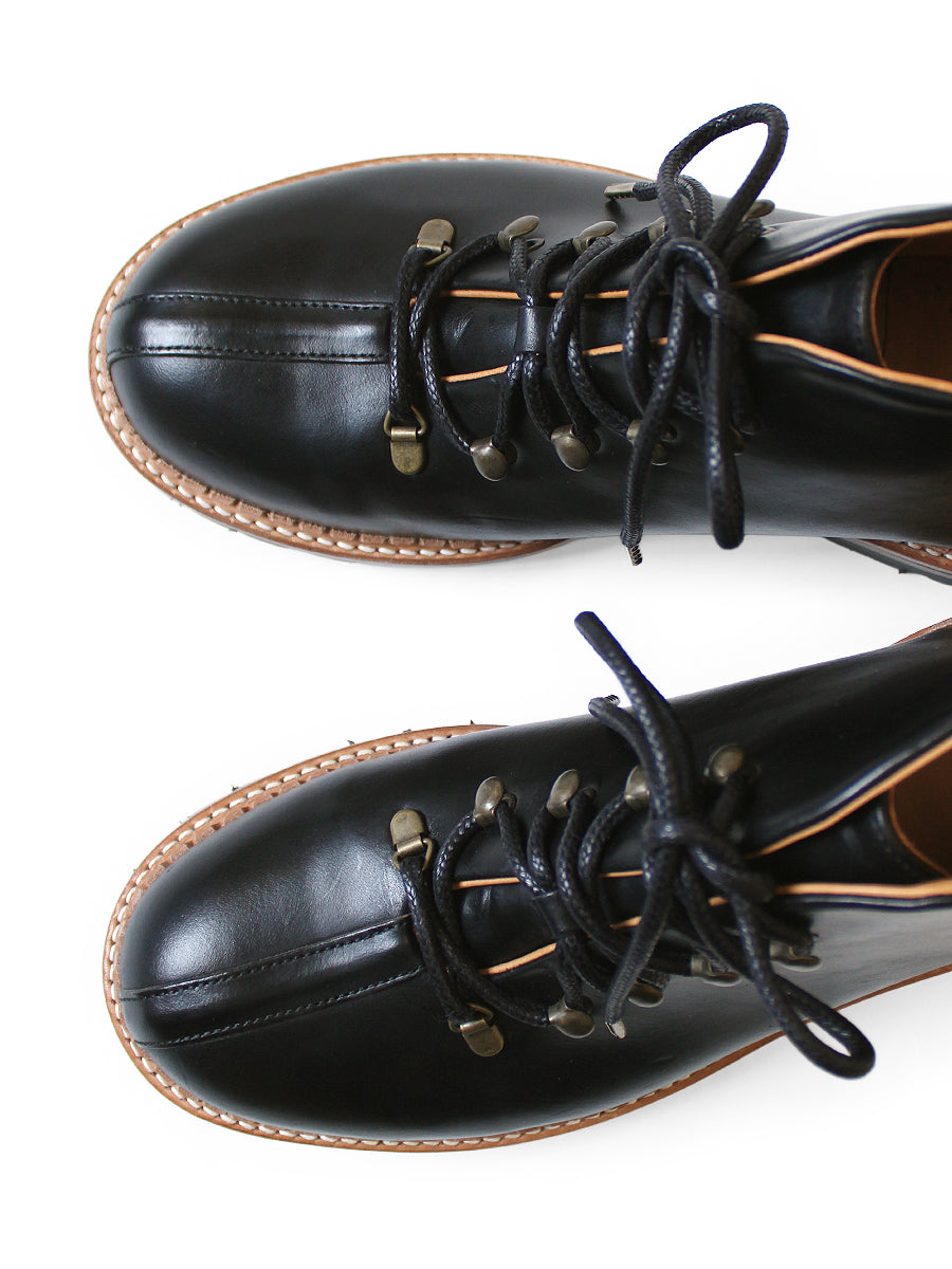 Kapital Leather Happy Heel Mountain Boots