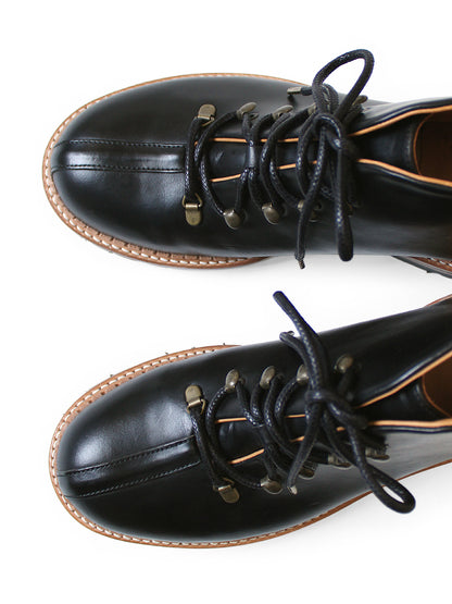 Kapital Leather Happy Heel Mountain Boots
