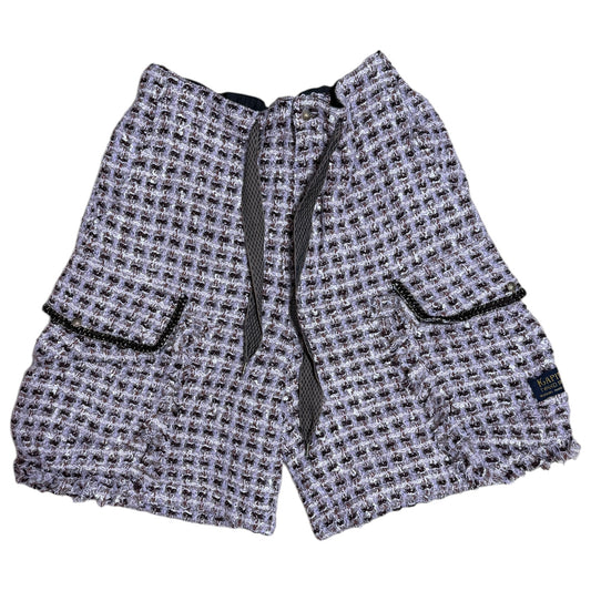 Kapital Fancy Tweed Easy Shorts Pink