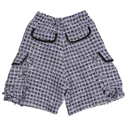 Kapital Fancy Tweed Easy Shorts Pink