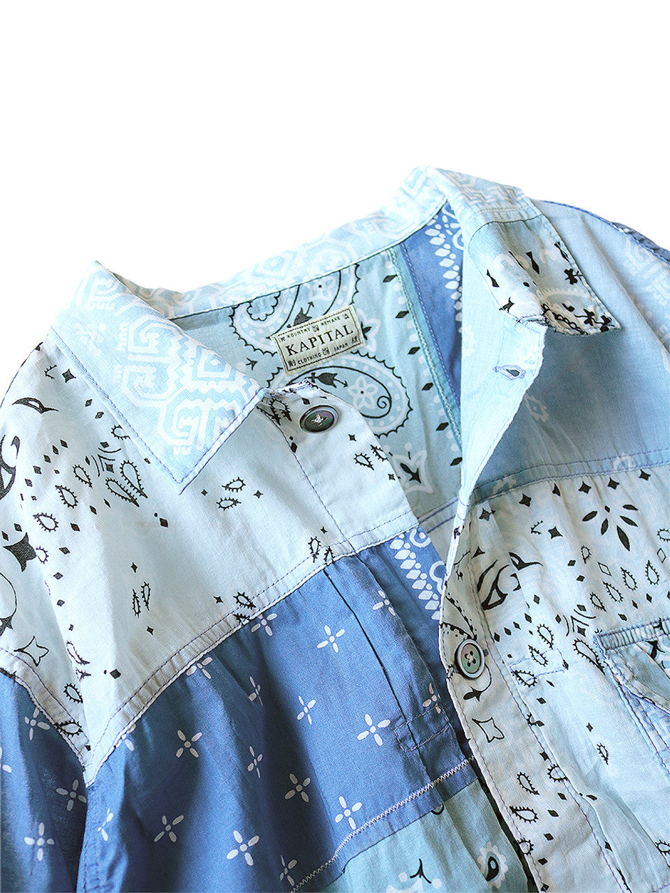 Kapital Gauze Bandana Patchwork Print 1st Jacket
