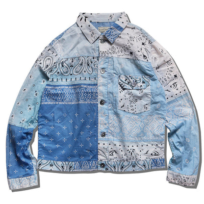 Kapital Gauze Bandana Patchwork Print 1st Jacket