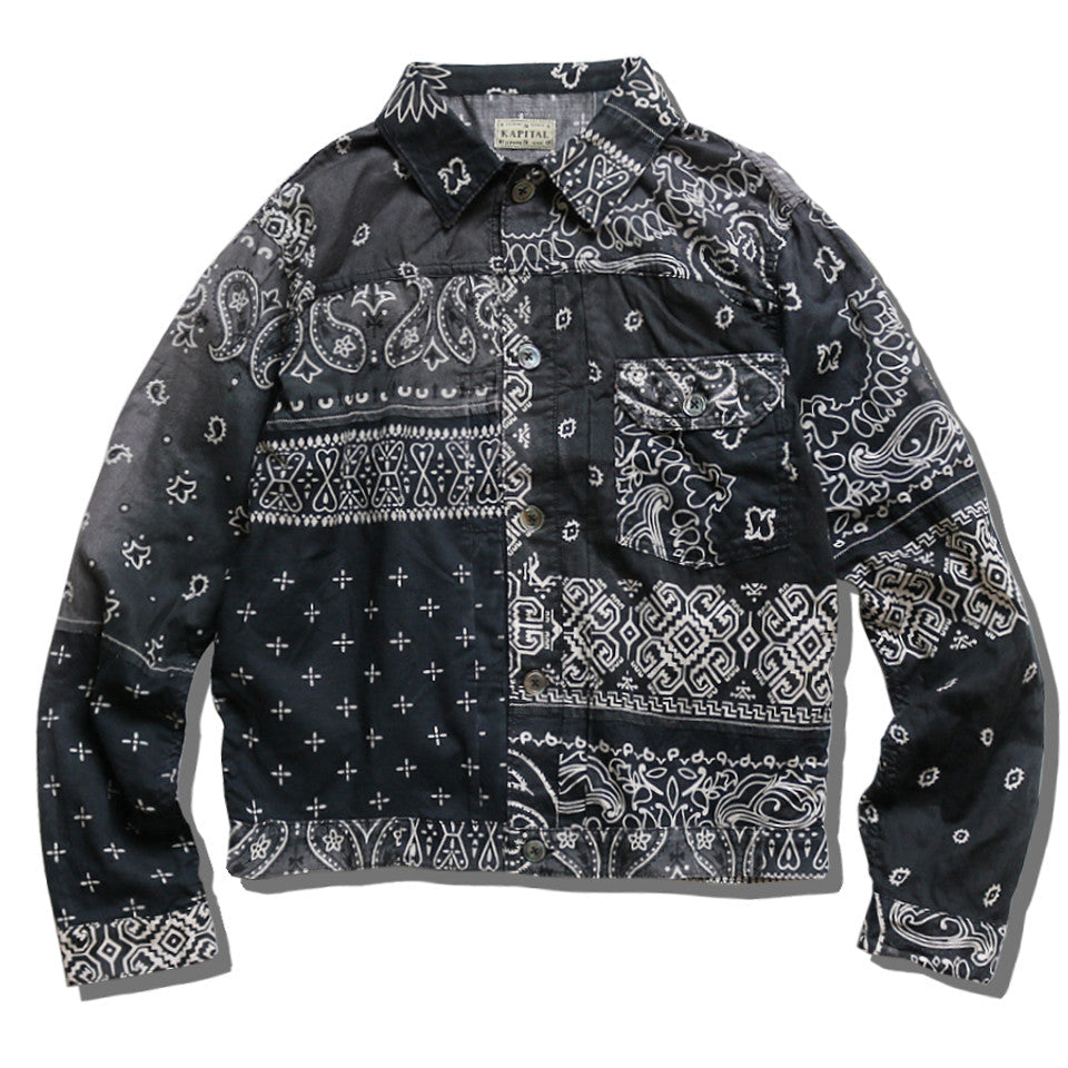 Kapital Gauze Bandana Patchwork Print 1st Jacket